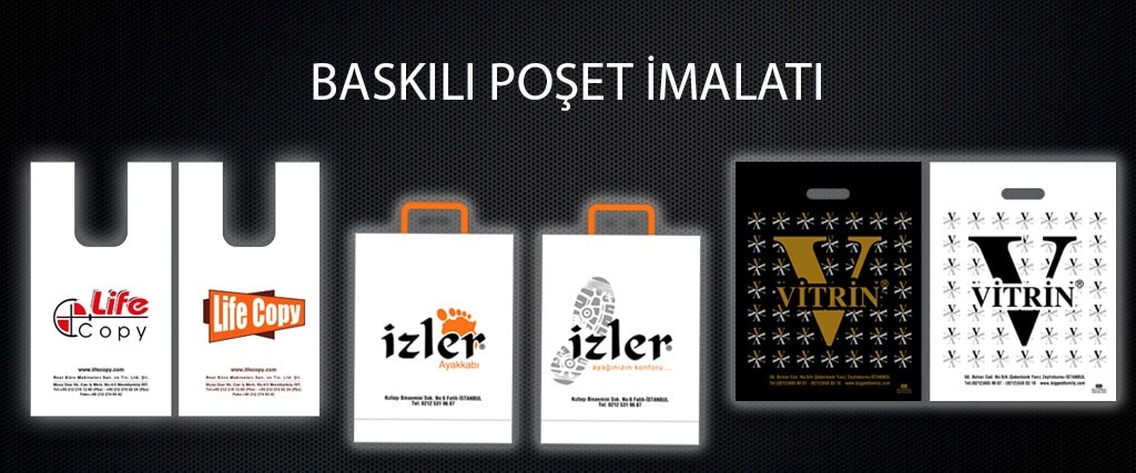 baskılı poşet imalatı